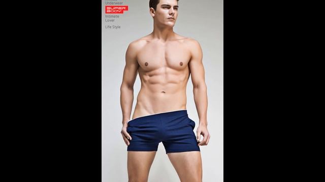 Boxer Briefs Cotton Men's Underwear Sleep Shorts Bodybuilding Gym Running Active Shorts смотреть онлайн