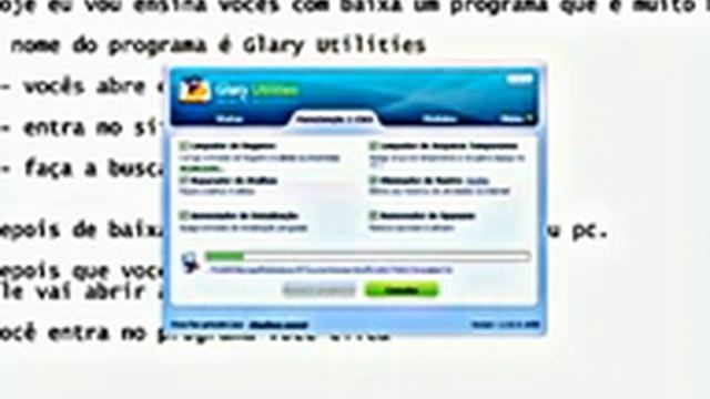 video aula: como usar e baixar o Glary Utilities смотреть онлайн