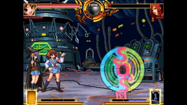 Mugen Tournament AI 9 Haruhi vs Scylla Fight 50 смотреть онлайн