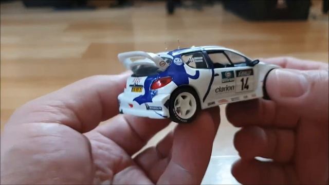 Peugeot 206 WRC ,1:43 Scale, IXO смотреть онлайн