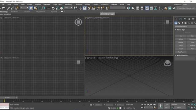 06-Grids and Snap Settings in 3DS Max | 3DS Max Full Modeling Tutorials in Hindi & Urdu | 3Ds Max смотреть онлайн