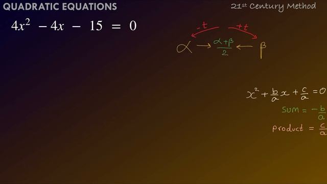 A different way to solve quadratic equations | PO-SHEN LOH Method | 21st Century Method | 8 of 8 смотреть онлайн
