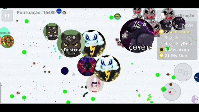 MACRO vs AE CLAN! (AGAR.IO MOBILE) смотреть онлайн