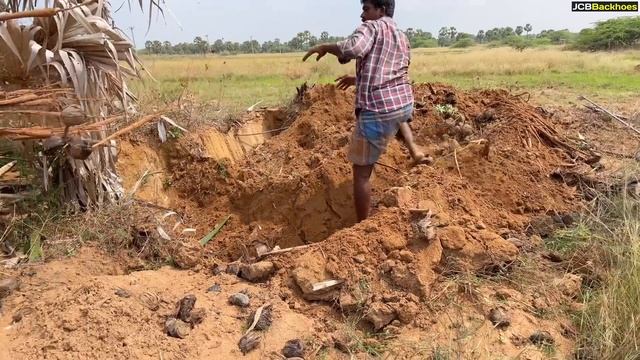 JCB 3DX Driver New Land Edge Marking And Leveling For GroundNut Farming | Jcb Video