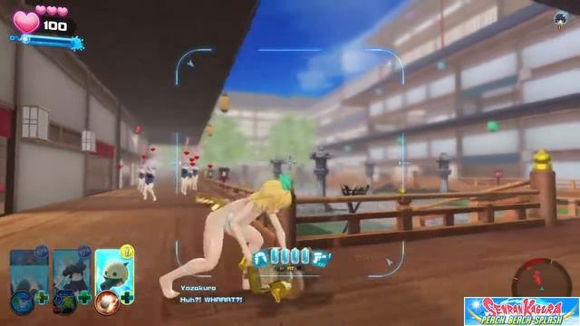 Senran Kagura PEACH BEACH SPLASH - Slap Me! смотреть онлайн