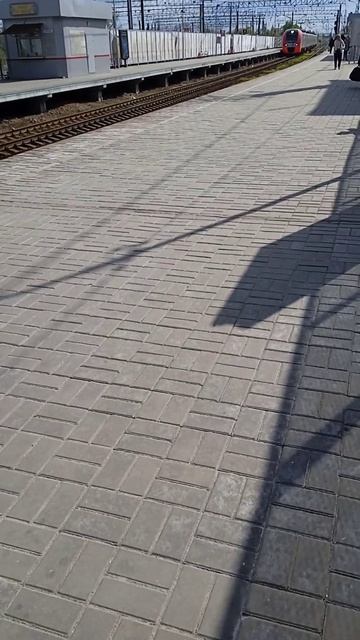 Электропоезд ЭС2Г Ласточка в Орехово-Зуево смотреть онлайн