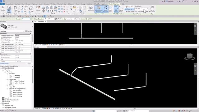 3 Ways to Roll Pipe in Revit (with slopes too!) смотреть онлайн