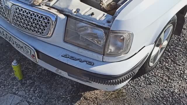 Замена левой фары ГАЗ 3110 Волга смотреть онлайн