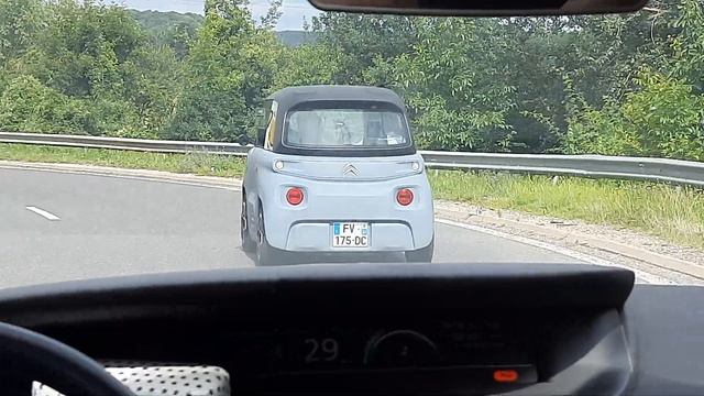 New / Nouvelle Citroen Ami out in the wild смотреть онлайн