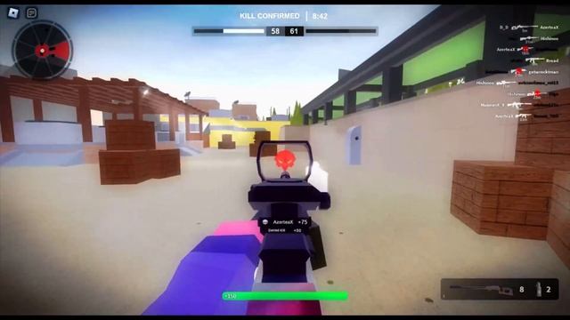 The SC7 MATCH... (Bad Business) | DoodleDARKO ROBLOX смотреть онлайн