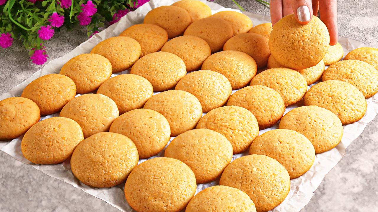 Мягкое печенье на желтках! За 10 минут! Вкуснее, чем в магазине смотреть онлайн
