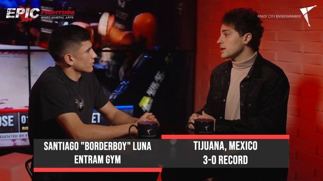 Epic Fighting 52 Interviews: Santiago "Border Boy" Luna & JD смотреть онлайн
