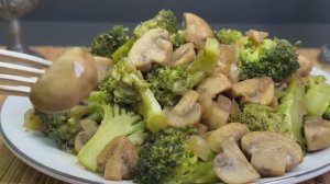 Очень вкусные жареные грибы с овощами!