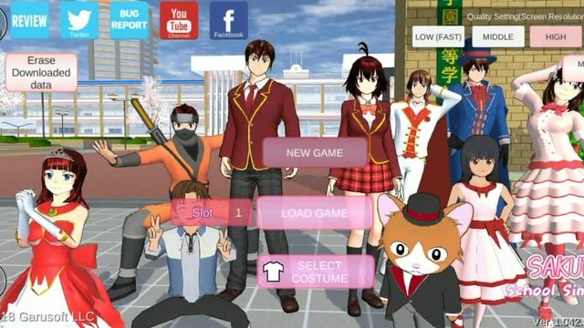 I play first time sakura high school 🏫 #new смотреть онлайн