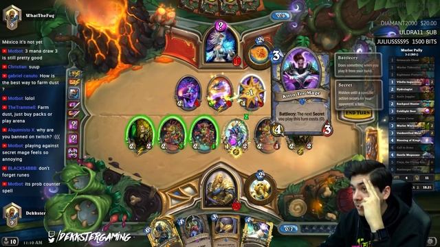 Nerfs Live! Murloc Paladin OP? Banned on Twitch? | Kobolds & Catacombs | Hearthstone | Dekkster смотреть онлайн
