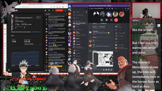 Break vs Everybody Podcast EP 129 ブラッククローバー300 смотреть онлайн