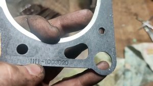 Ока . замена прокладки ГБЦ . 22 декабря 2023 г. #ока #авторемонт