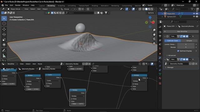 Procedural Rock Structure in Blender смотреть онлайн