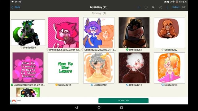 How To Transfer Artwork To Other Devices - Ibis Paint X смотреть онлайн