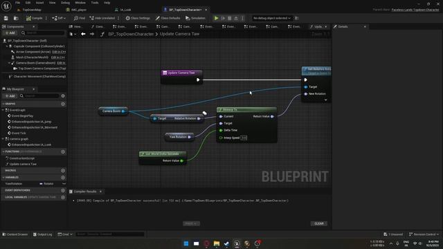 Adding WASD Movement + Camera Rotation Unreal Engine 5.3.1 смотреть онлайн
