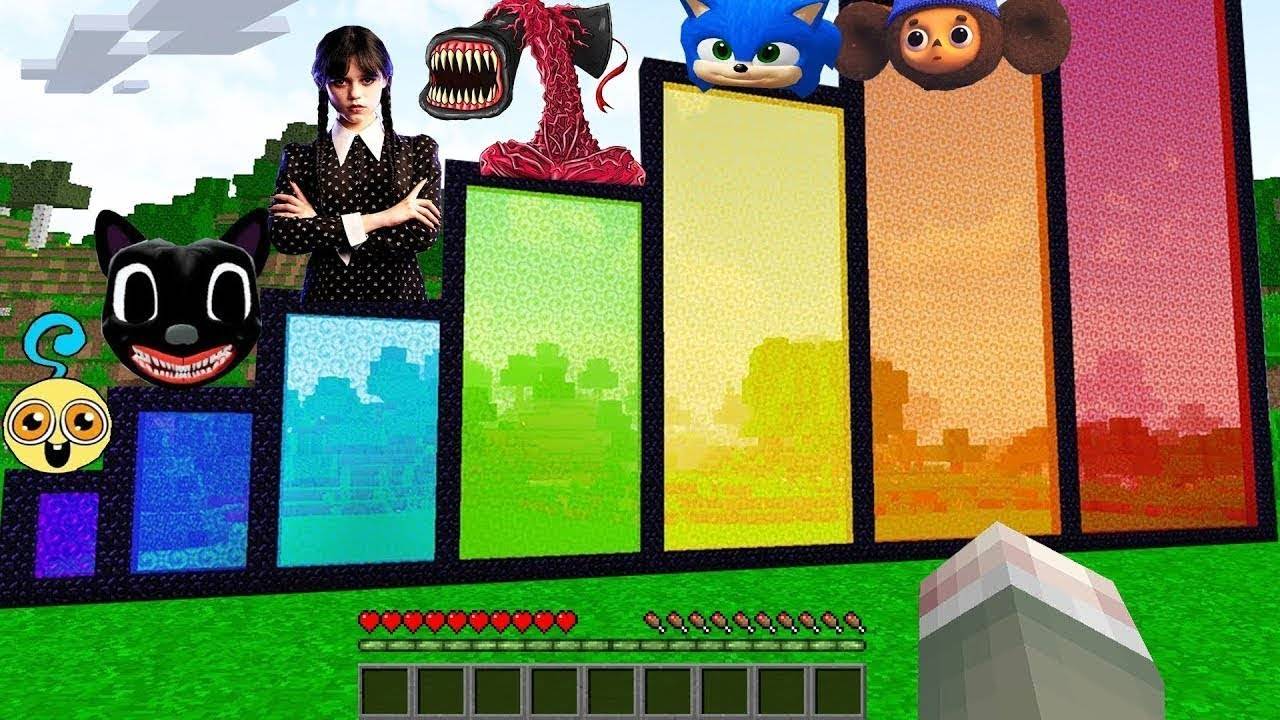 ВЫБЕРИ НОВОЕ ИСПЫТАНИЕ В ПОРТАЛАХ В МАЙНКРАФТ МИСС ТИ ХАГГИ ВАГГИ ТВ ВУМЕН смотреть онлайн