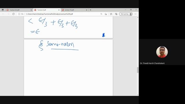 Lecture 10 Uniform convergence of functions and seminorms смотреть онлайн