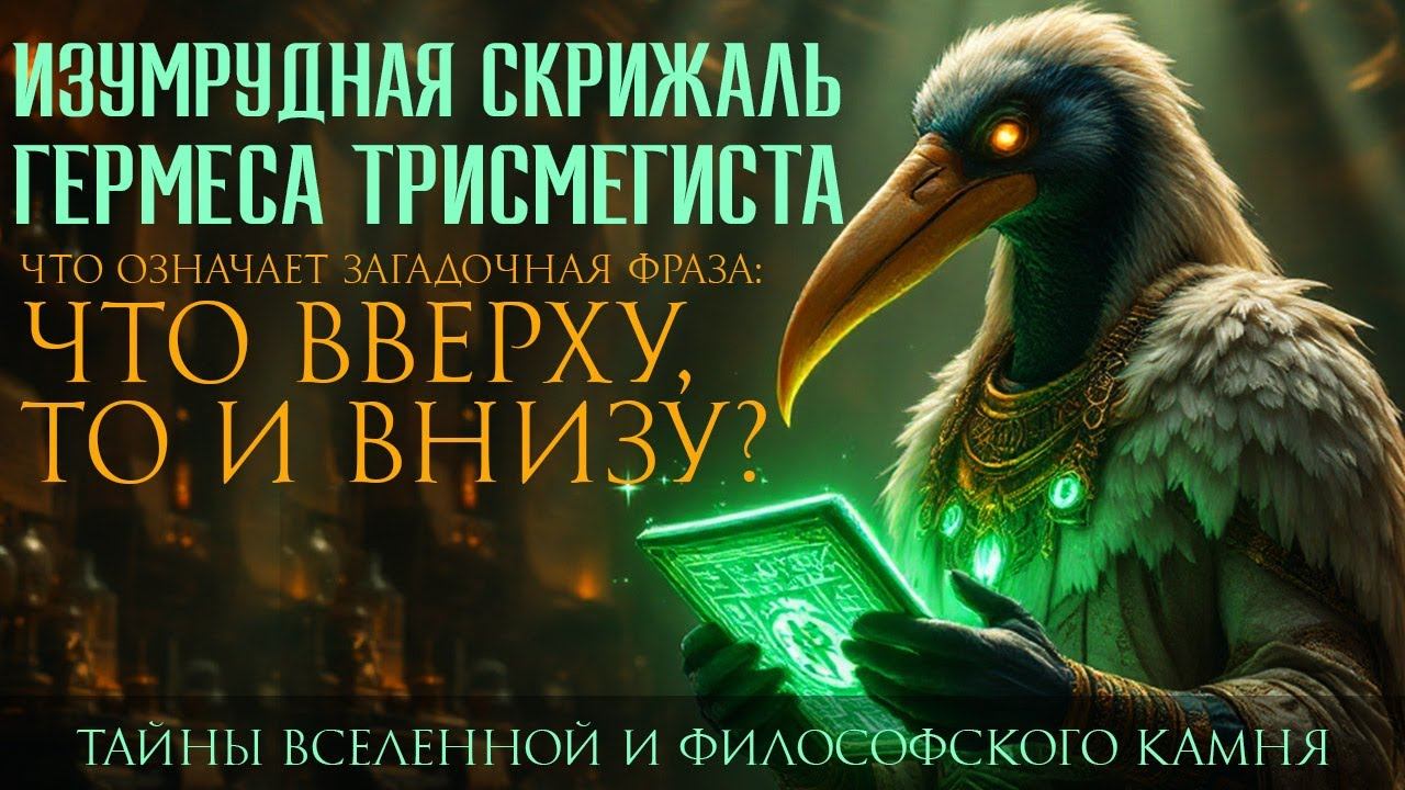 Изумрудная скрижаль Гермеса Трисмегиста — Тайны Вселенной и философского камня смотреть онлайн