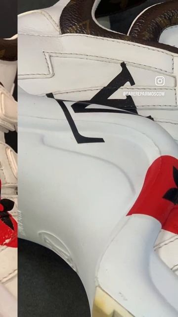 Реставрация кроссовок Louis Vuitton смотреть онлайн