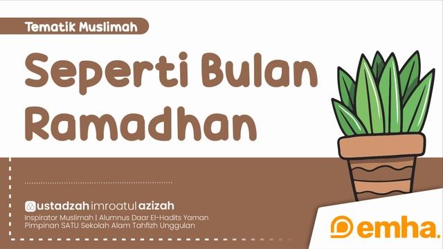 ⭕ JADIKAN HARI-HARI KITA SEPERTI BULAN RAMADHAN | Tematik Muslimah | Ustadzah Imroatul Azizah смотреть онлайн