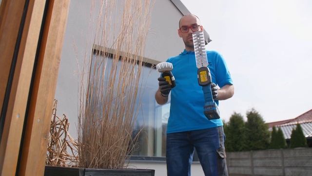 Akumulatorowe nożyce do trawy i krzewów 18V DEDRA SAS+ALL DED7089 смотреть онлайн