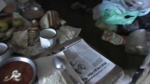 Обед на Пасхальной неделе братьев в Потеряевке.