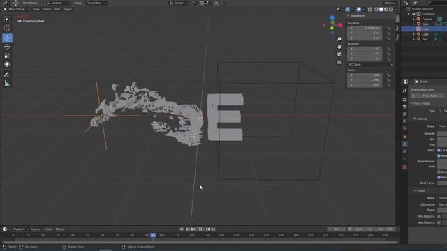 How to make logo reveal in Blender - 174 смотреть онлайн