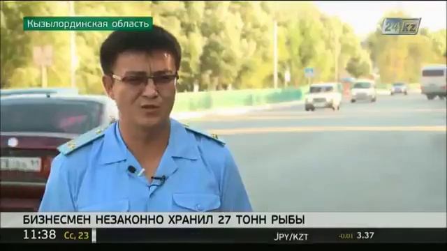 В Кызылординской области бизнесмен незаконно хранил 27 тонн рыбы  24kz