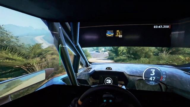 Getting WILD in EA WRC! Moza R12 | Triple screen setup смотреть онлайн