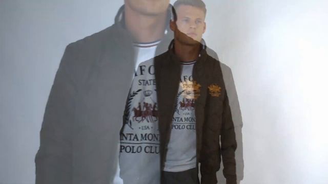 SANTA MONICA POLO CLUB WHIRL JACKET IN OLIVE смотреть онлайн