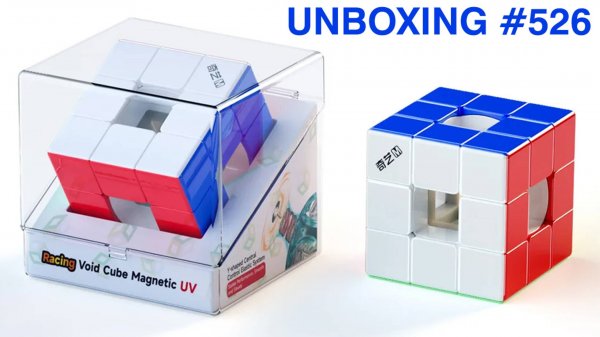 Unboxing №526 Первый Магнитный Войд Куб | QiYi Void Cube Magnetic UV