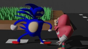 Санис против Уганда  Наклза (3д пародия)