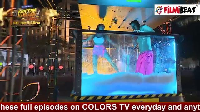khatron Ke Khiladi -11: Nikki Tamboli and Varun Sood Hot Performance on Tip Tip Barsa Pani|FilmiBea смотреть онлайн
