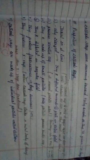 Class 11 Chemistry Atomic Structure Best Handwritten Notes.