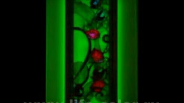 Витраж тиффани со светодиодной подсветкой смотреть онлайн