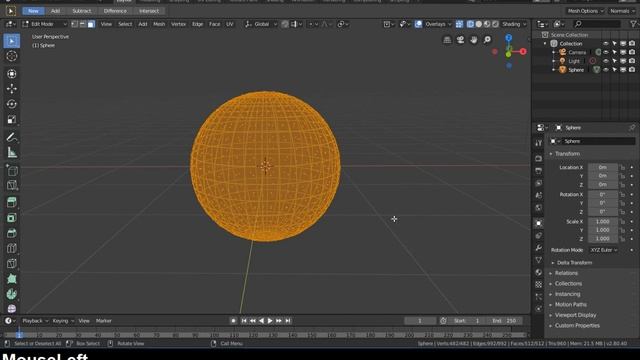 Blender 2.8 back face selection смотреть онлайн