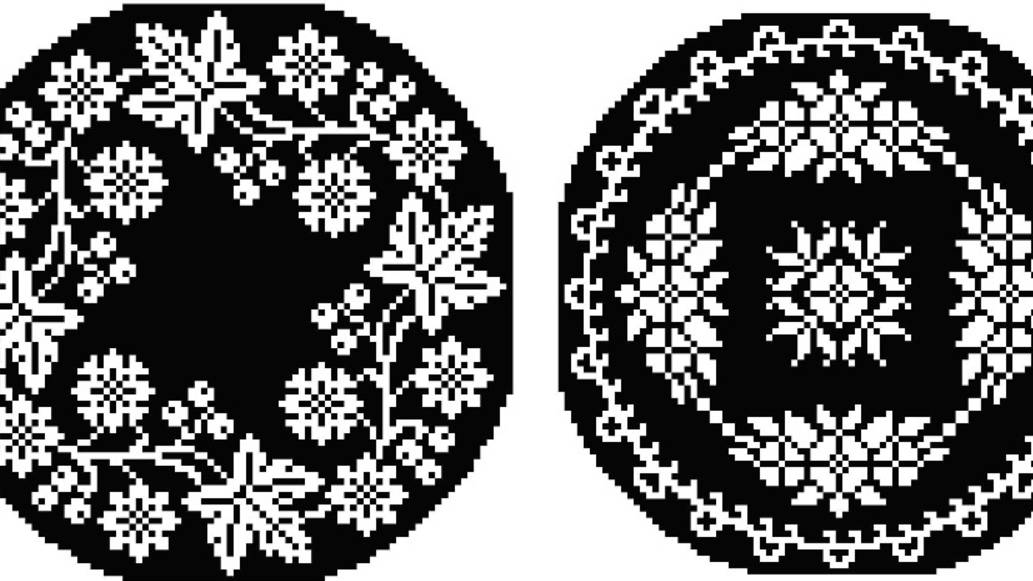 РЕТРО СХЕМЫ ВЯЗАНИЯ. Подборка №129. смотреть онлайн