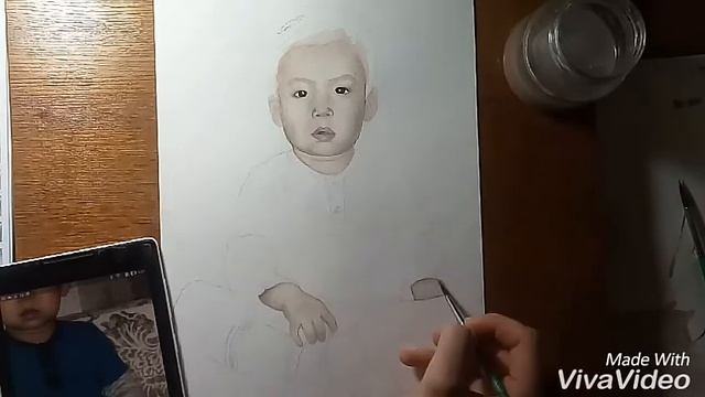 Портрет на заказ. Гуашь смотреть онлайн