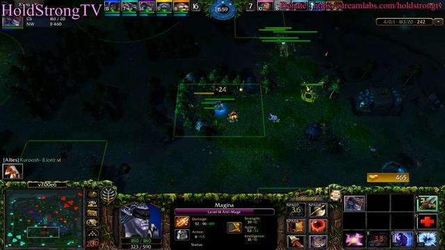 DOTA 1 Magina Anti-Mage SUPER FAST FARMED смотреть онлайн