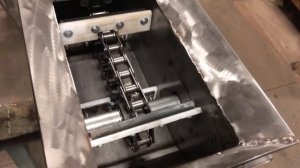 Транспортер цепной скребковый из нерж. стали