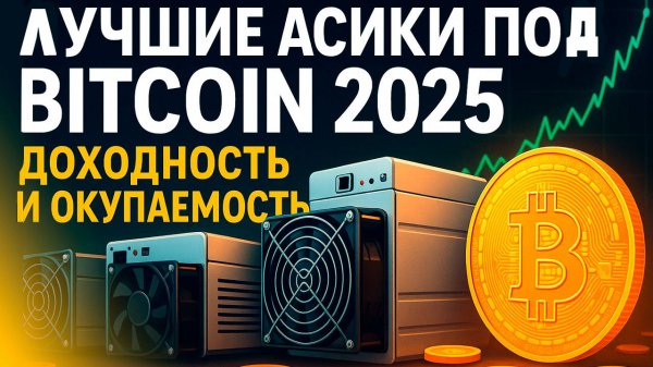 Лучшие асики под Bitcoin 2025. Доходность и окупаемость самых безопасных устройств