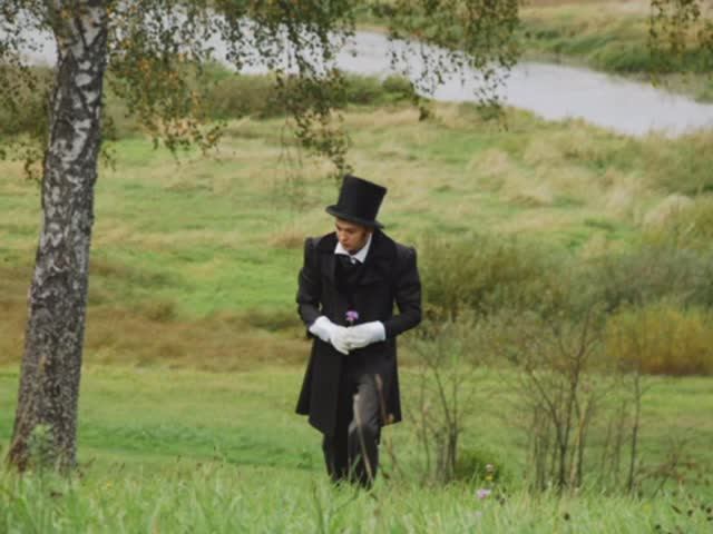 А.С.Пушкин в Михайловском