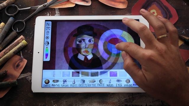 Mixerpiece collage app promo: create new works of art while learning art history! смотреть онлайн