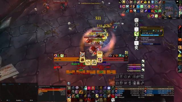 Project Ascension: Mythic + 10 Blood Furnace - 10:03 - Blademaster POV смотреть онлайн
