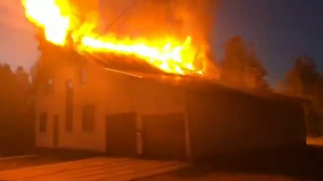 Пожар в Урдоме